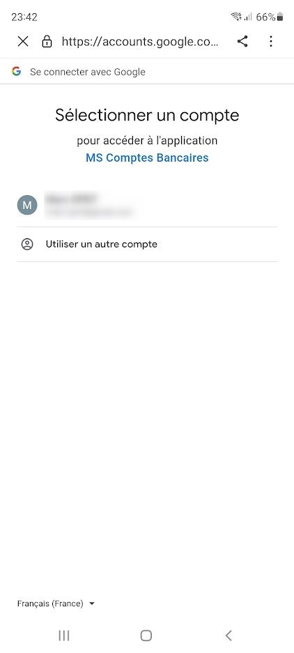 Connexion à DropBox